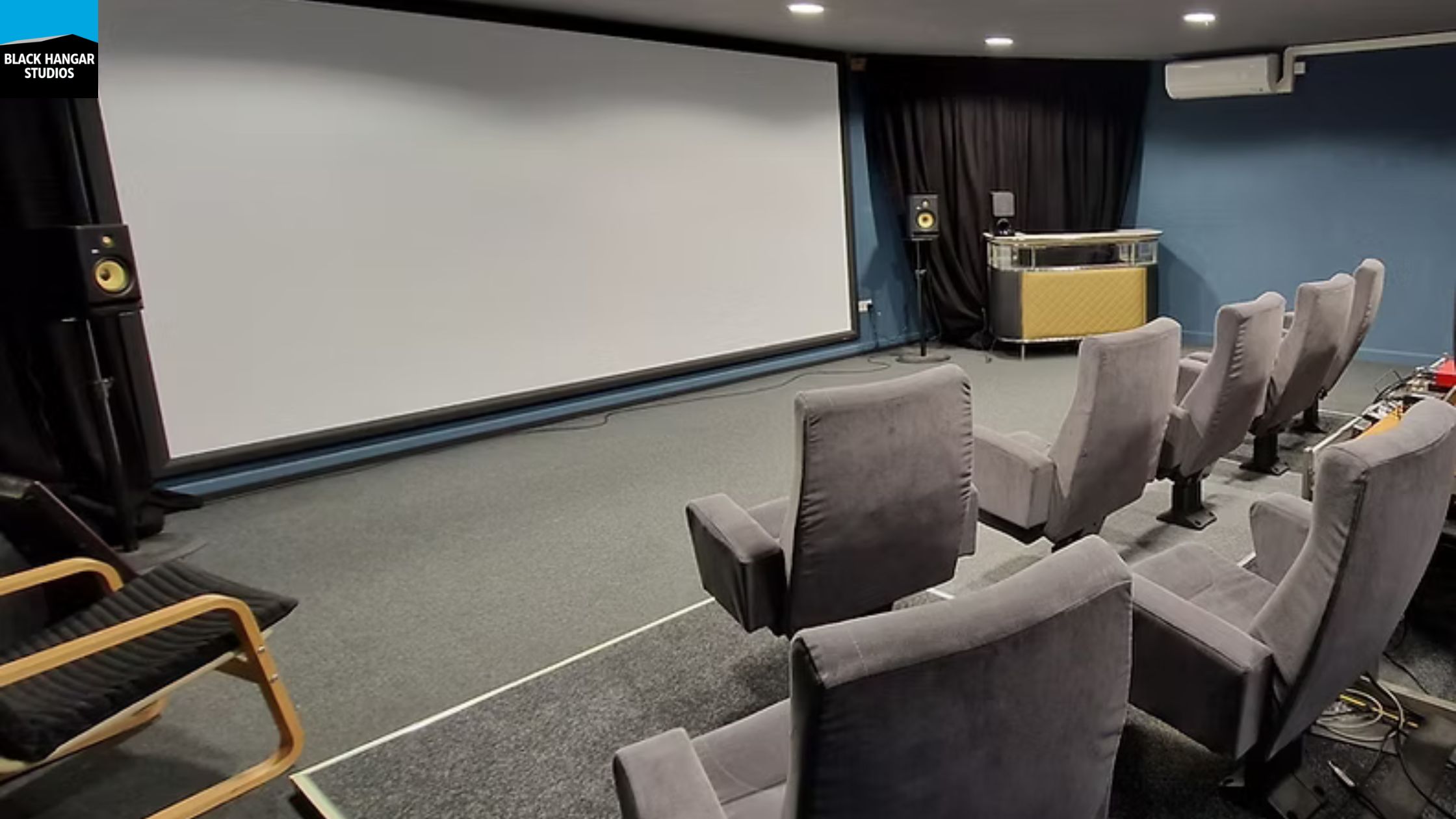 Black Hangar Studios Supports TV Production With Custom Set Design